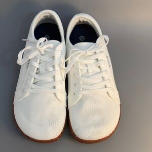 WHITIN Men’s‎ Wide White Sneakers EU41 NWOT